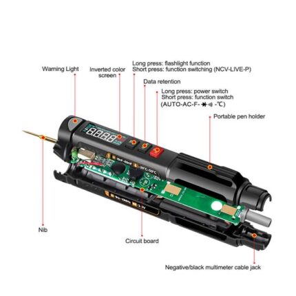 RELIFE DT-01 DIY DIGITAL PEN MULTITMETER AUTO RANGE - Image 2