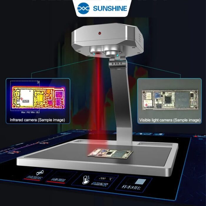 SUNSHINE TB-03 INFRARED THERMAL CAMERA FOR PCB DIAGNOSTICS - Image 2