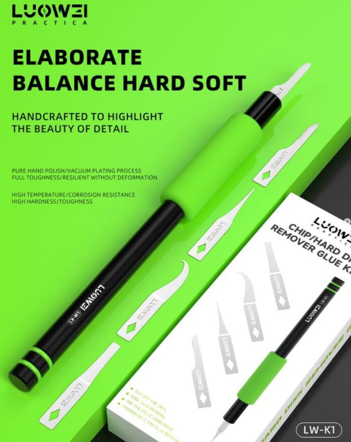 Luowei LW-K1 Cpu Rubber Removing And Cutting Blade Set 4in1 - Image 2