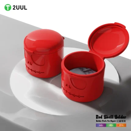2UUL Red Skull Solder Ppd Paste for Repair (148℃) 50g - Image 4