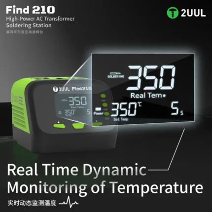 2UUL FD01 FIND210 HIGH POWER AC TRANSFORMER SOLDRING STATION - Image 5