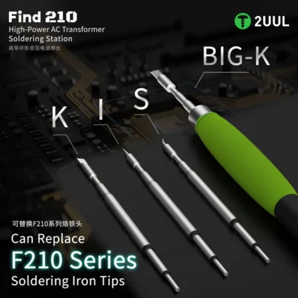 2UUL FD01 FIND210 HIGH POWER AC TRANSFORMER SOLDRING STATION - Image 8