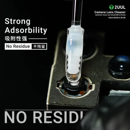 2UUL CL21 Camera Lens Cleaner Synthetic Resin Gel Stick Type 48PCS/Pack - Image 4