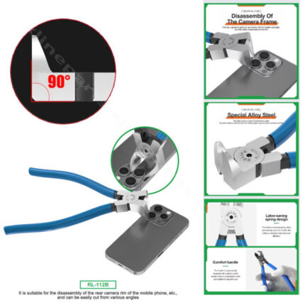 RELIFE RL-112B 90° right angle flat cutting plier/cutter - Image 2
