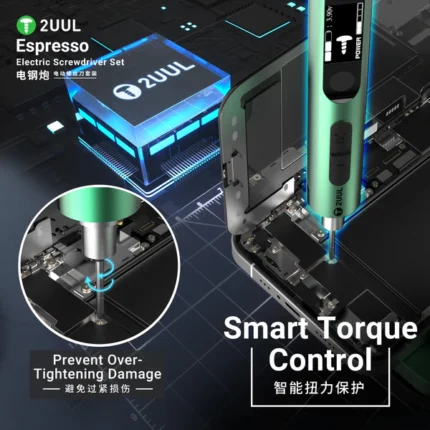 2UUL SD11 Espresso Electric Screwdriver Set Designed for Phone Repair - Image 4