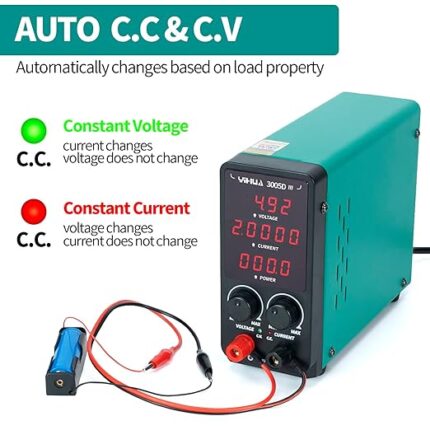 YIHUA 3005D-III Adjustable DC Bench Power Supply 30V-5A - Image 3