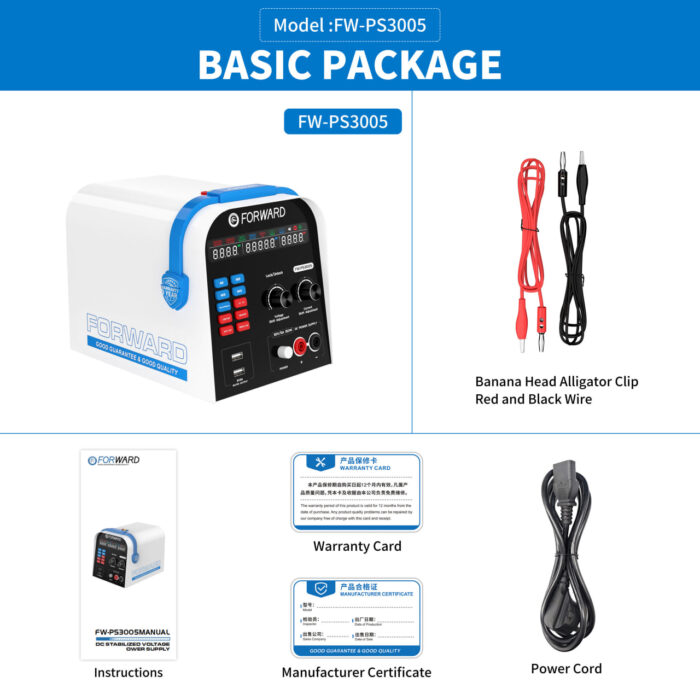 FORWARD FW PS3005 DC Stabilized Voltage Power Supply - Image 2