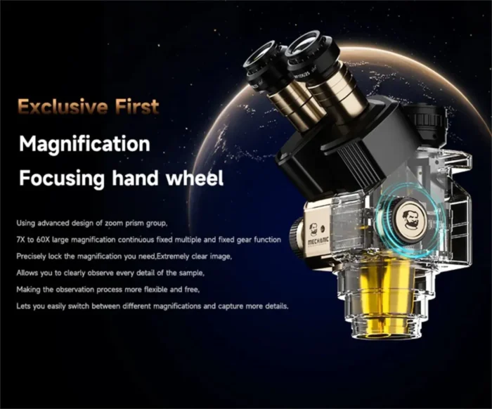 MECHANIC ROBOT MICROSCOPE  7060T-TG/ROBOT 6560T-B11/ROBOT Z4-B11 - Image 10