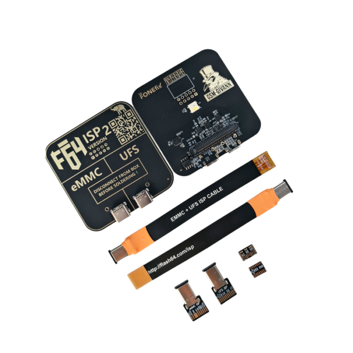 FLASH F64 ISP V2 VERSION WITH eMMC  UFS ISP CABLE NEW - Image 4