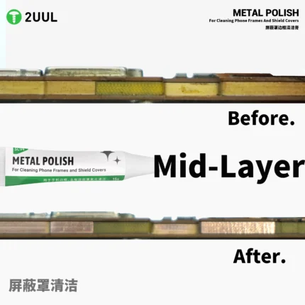 2UUL SC94 METAL POLISH CLEANING PHONE FRAMES & SIIEKD COVERS - Image 4